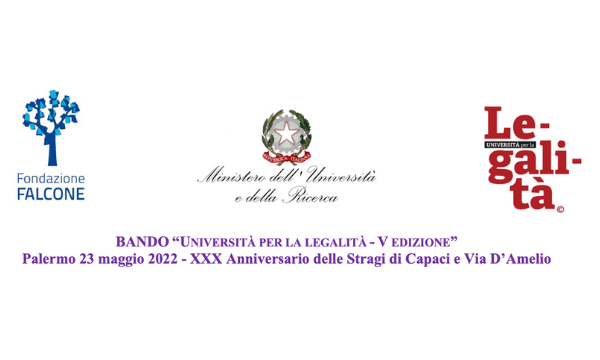 Bando “Università Per La Legalità - V Edizione”
