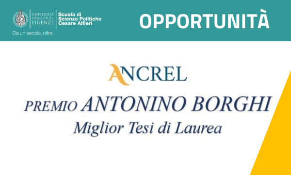 Premio Laurea Antonino Borghi