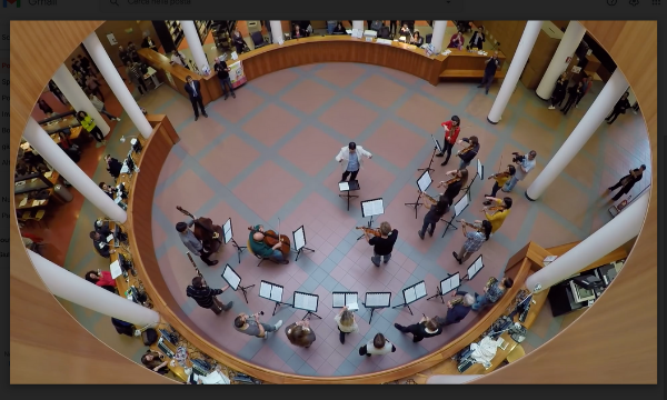 Il flash mob della Biblioteca di Scienze Sociali 