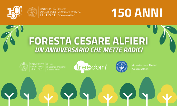Foresta Cesare Alfieri. Un anniversario che mette radici.