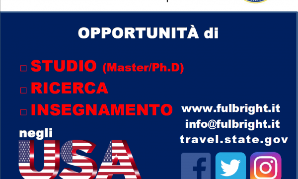 Incontro informativo sulle opportunit&agrave; del Programma Fulbright