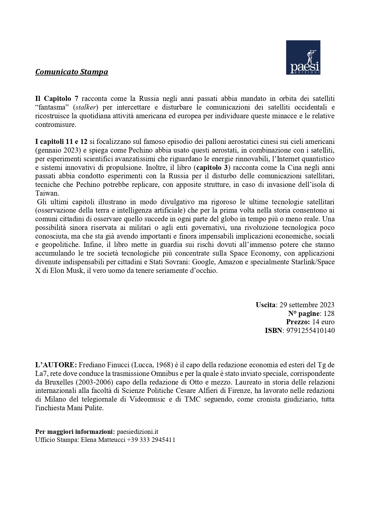 comunicato stampa pag. 2