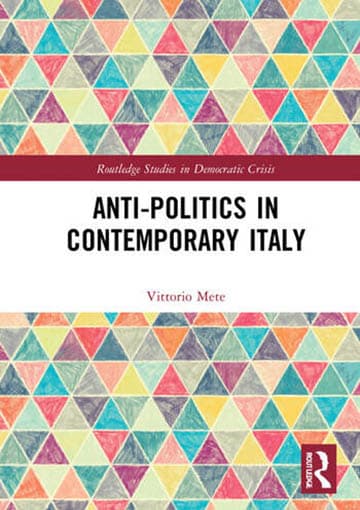 Anti-politics in Contemporary Italy