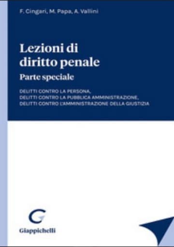 Papa Lezioni di diritto penale - copertina