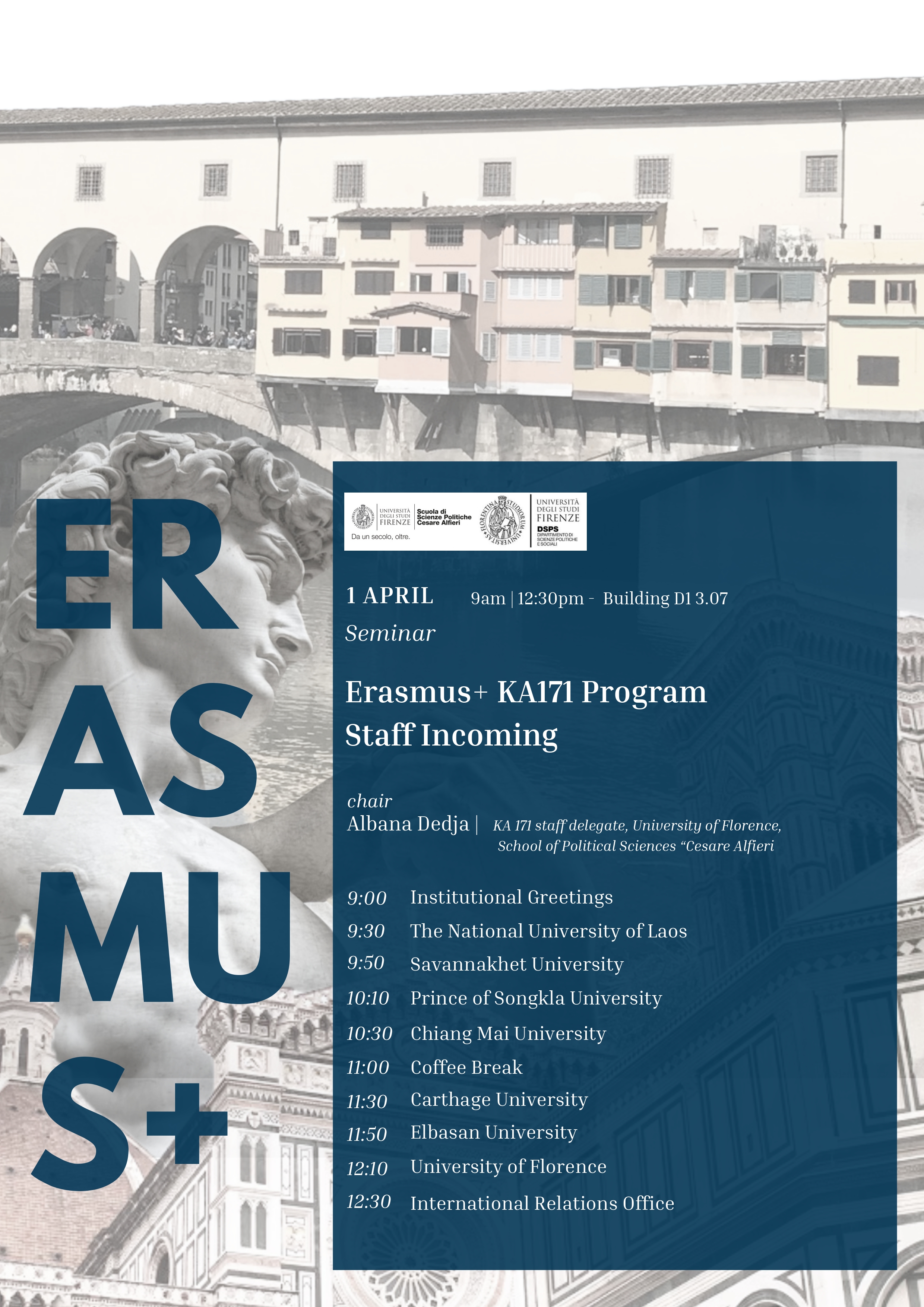 Erasmus+ KA171 Program Staff Incoming