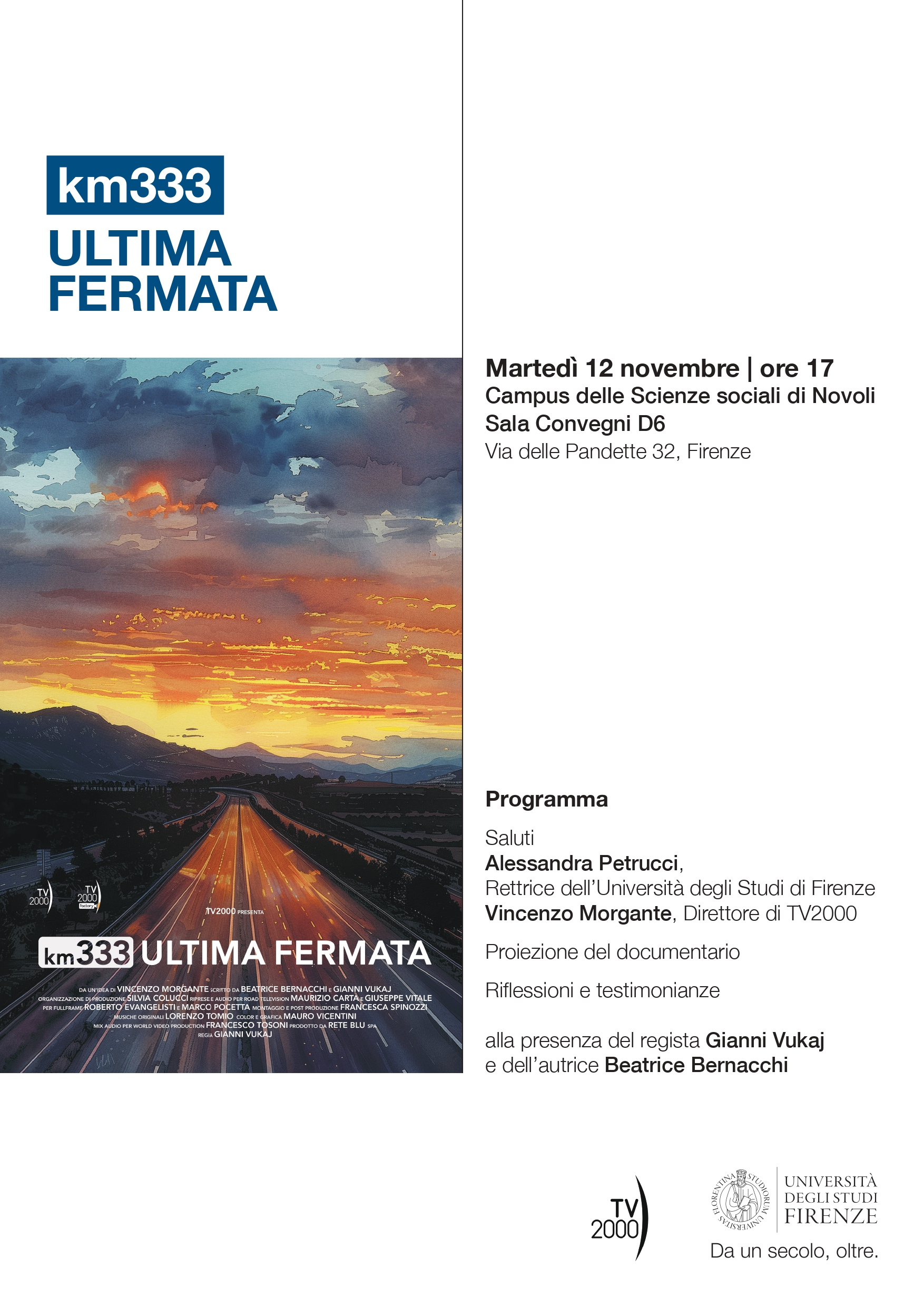 km333 locandina